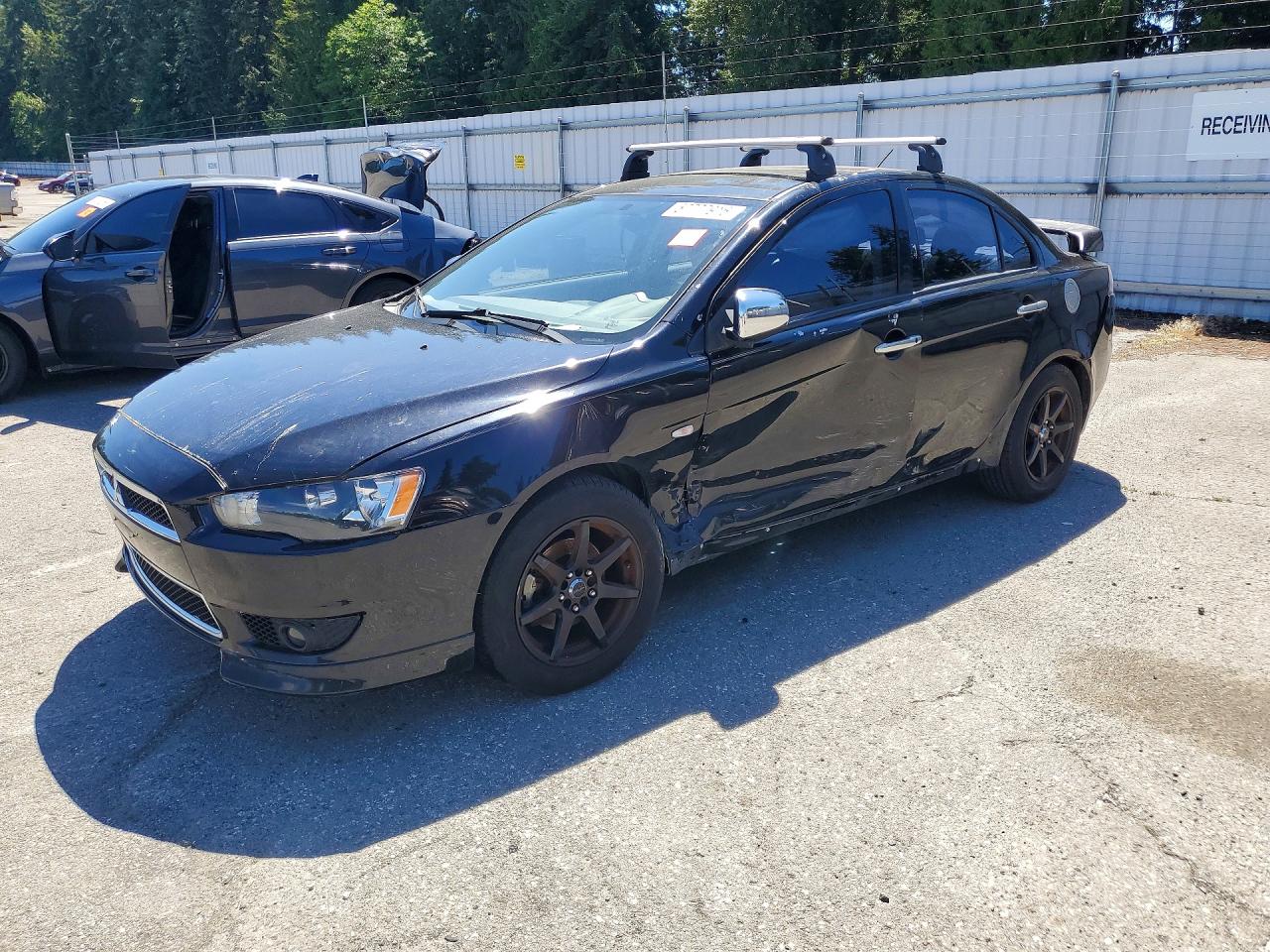 2014 Mitsubishi Lancer SE, VIN JA32V2FW8EU018729 — Front end