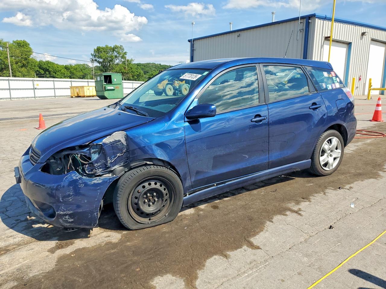 2006 Toyota Matrix STD, VIN 2T1KR30E36C592150 — Front end