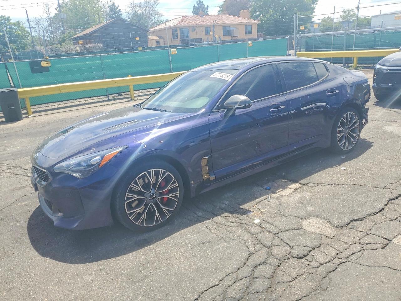 2020 Kia Stinger GT, VIN KNAE35LC6L6086560 — Зад