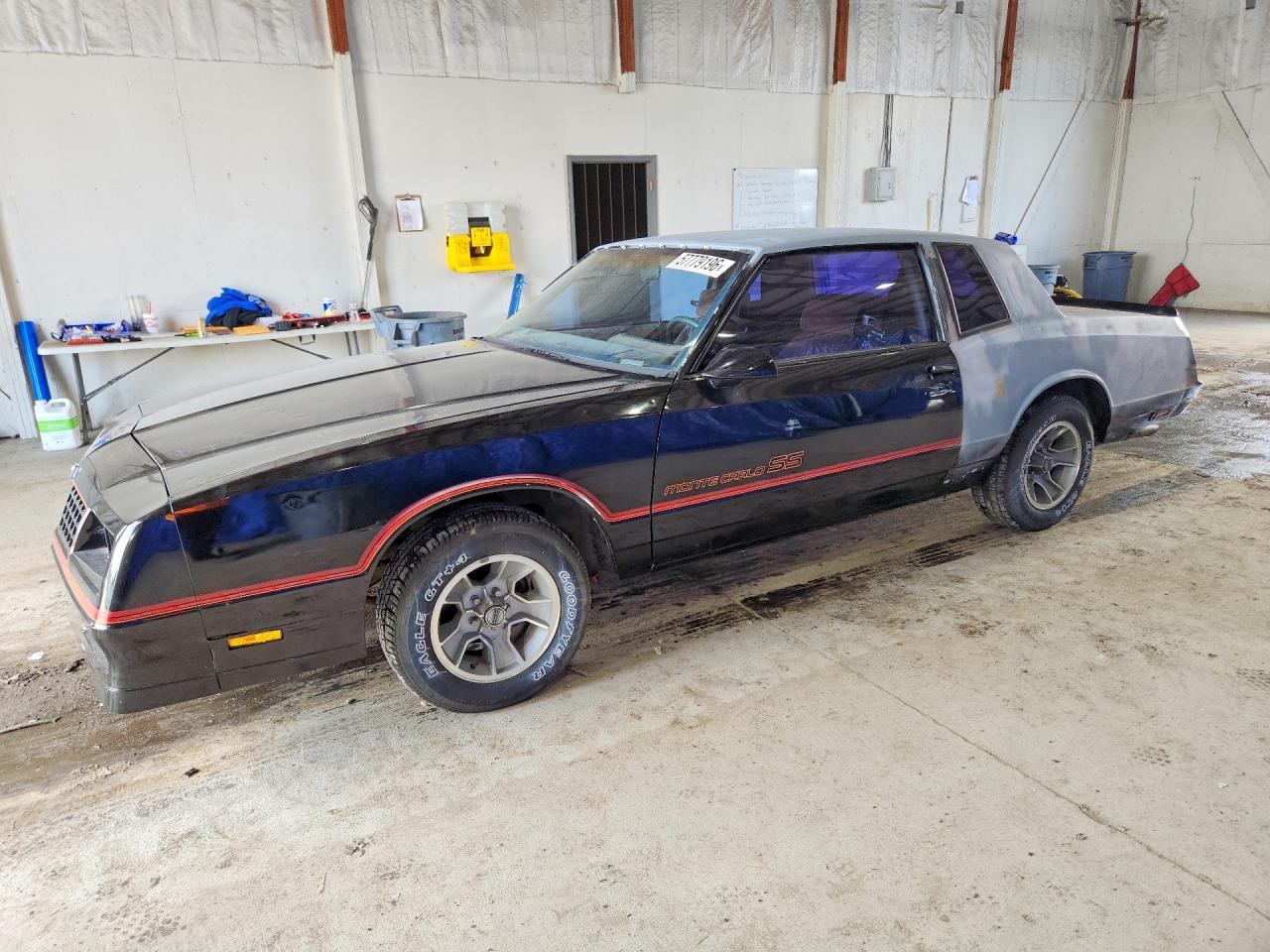 1986 Chevrolet Monte Carlo Sport, VIN 1G1GZ37G4GR147512 — Hail