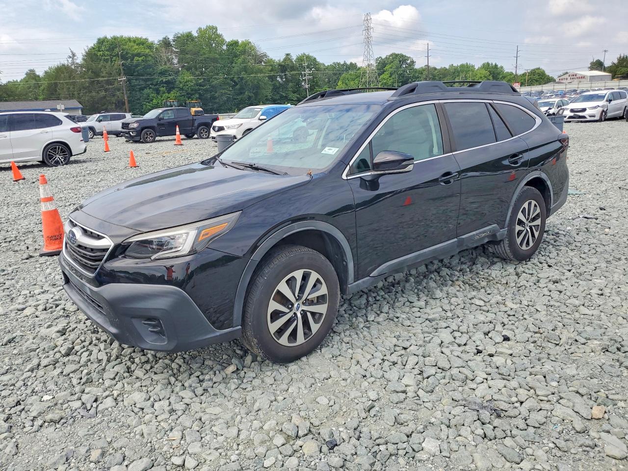 2020 Subaru Outback Premium, VIN 4S4BTACC8L3124611 — Vandalism