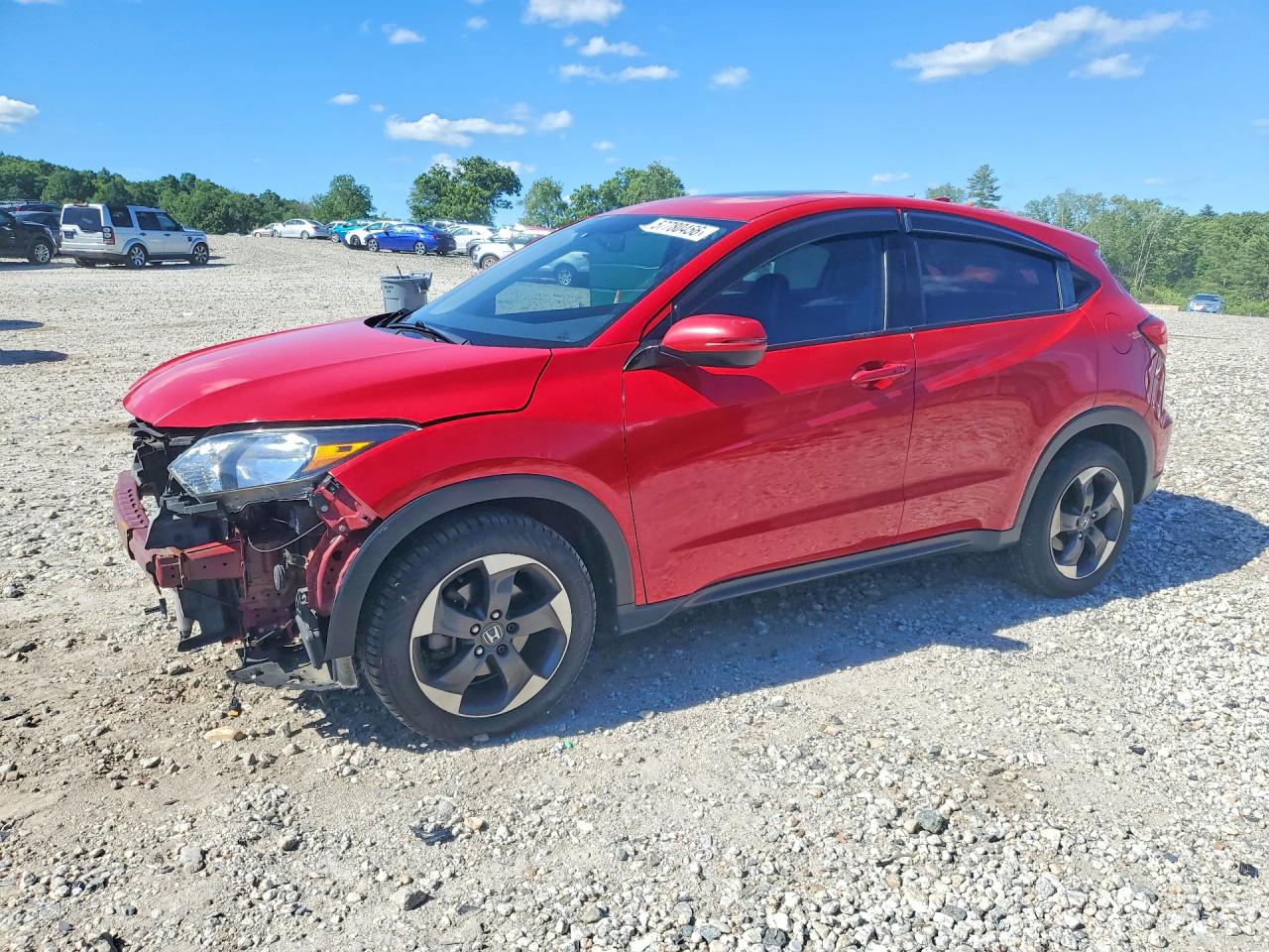 2018 Honda HR-V EX, VIN 3CZRU6H52JM720150 — Front end