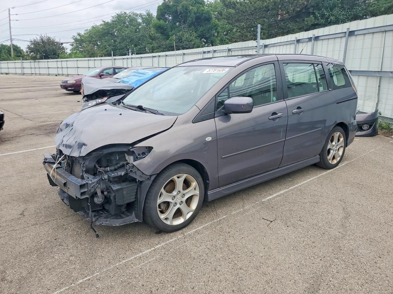 2009 Mazda 5 Grand Touring, VIN JM1CR293X90331712 — Front end