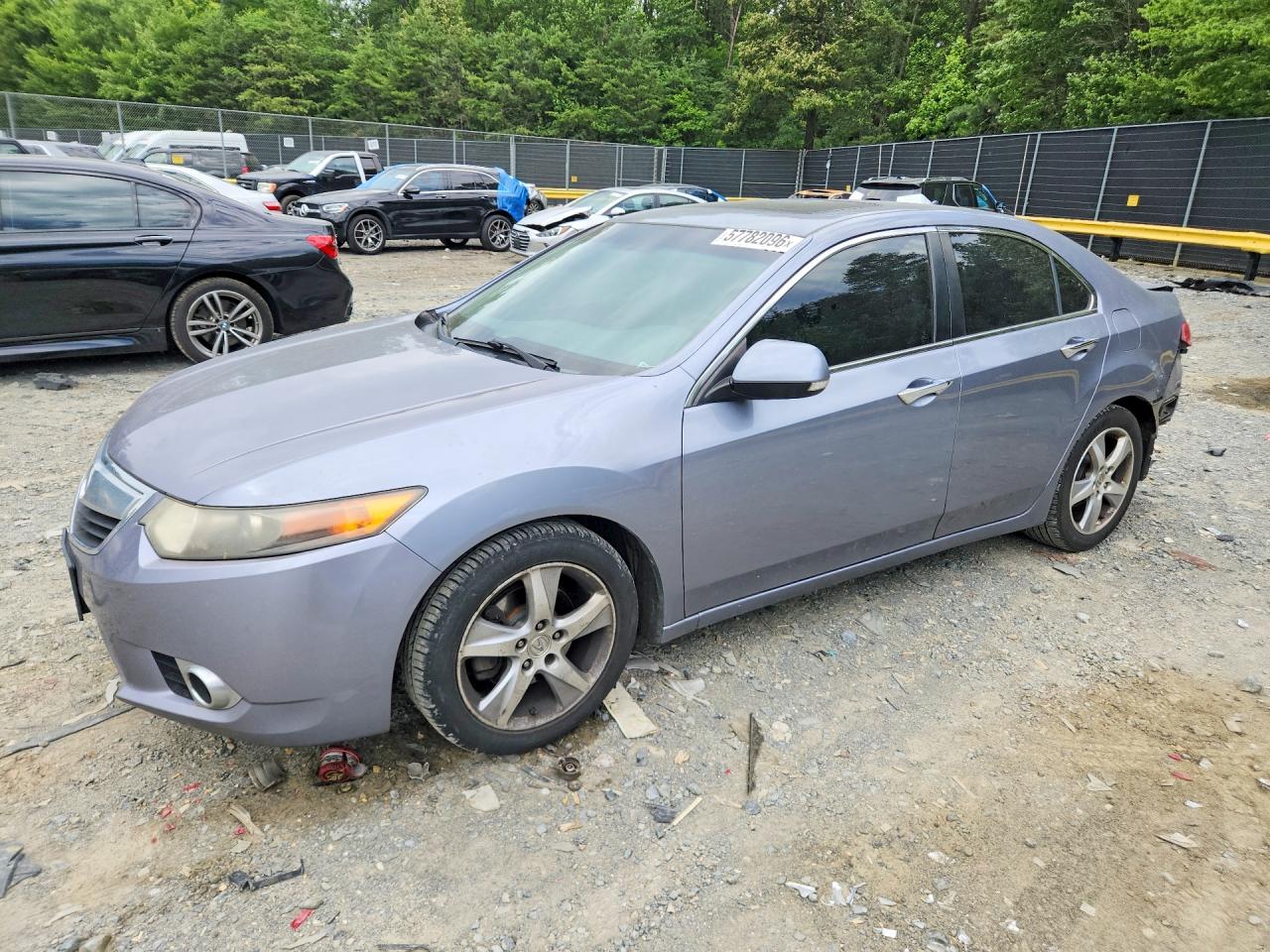 2011 Acura TSX, VIN JH4CU2F61BC000789 — Rear end