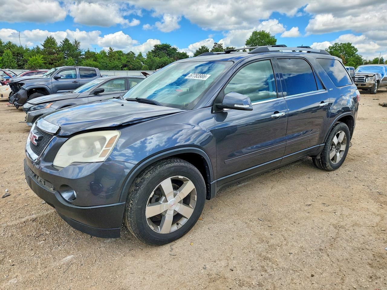 2012 GMC Acadia SLT1, VIN 1GKKRRED7CJ315735 — Front end