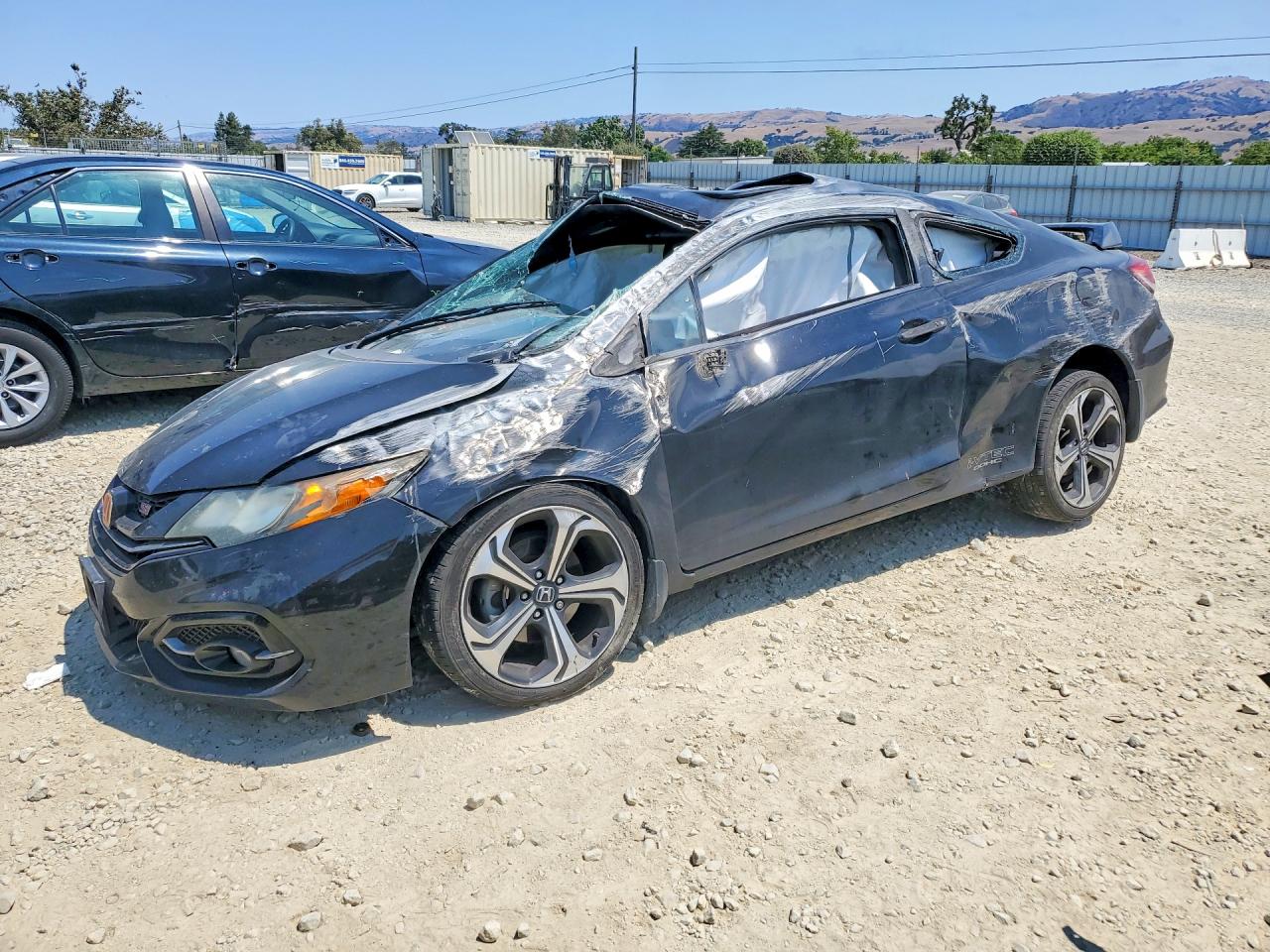 2015 Honda Civic Si, VIN 2HGFG4A5XFH701190 — Rollover
