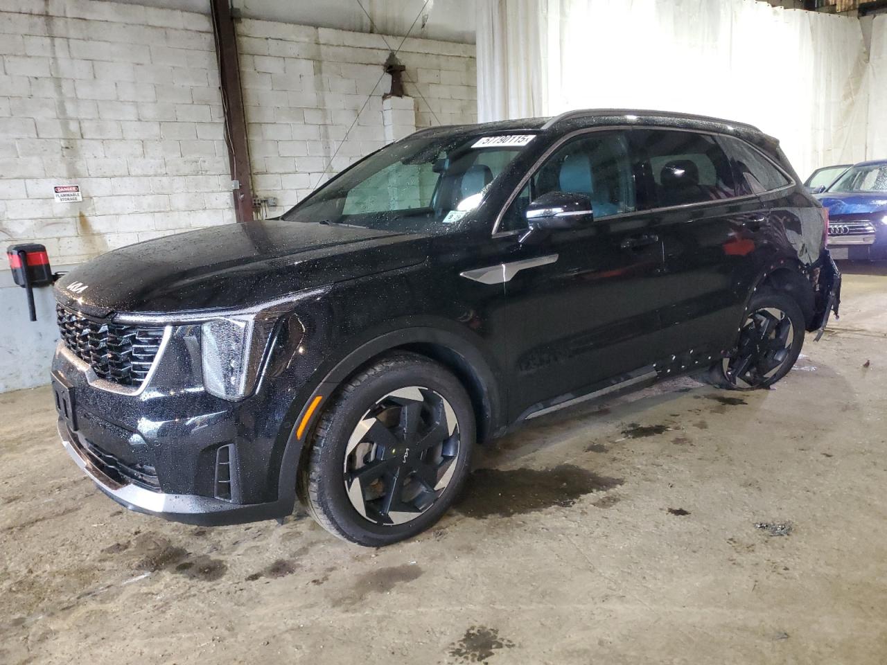 2025 Kia Sorento SX Prestige, VIN KNDRKDJG7S5293616 — Undercarriage