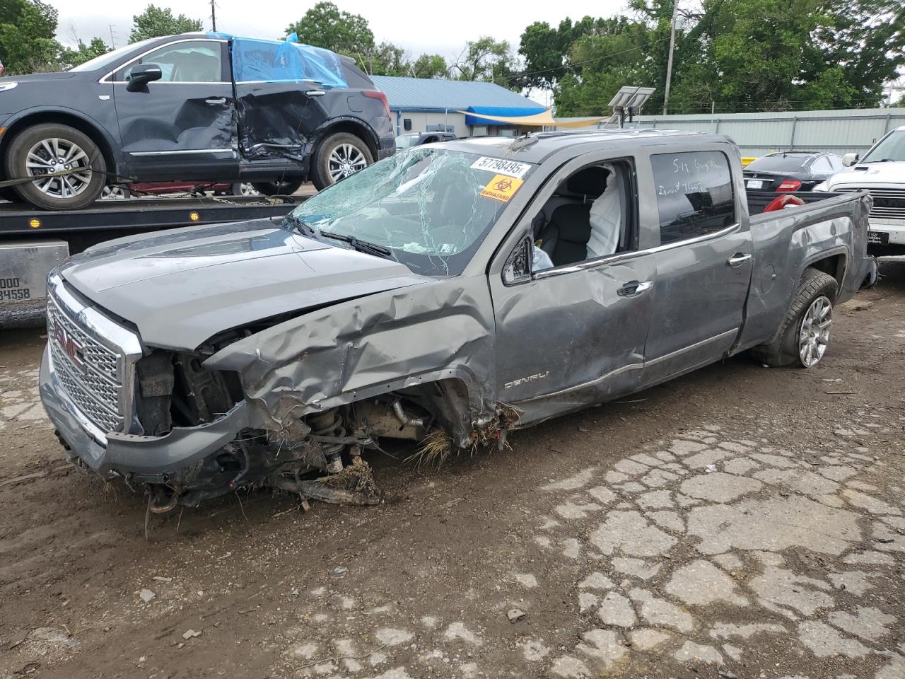 2018 GMC Sierra 1500 Denali, VIN 3GTU2PEC9JG256304 — Biohazard / chemical