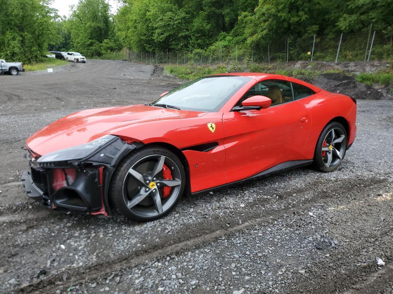2022 Ferrari Portofino, VIN ZFF02RPA0N0283389 — Front end