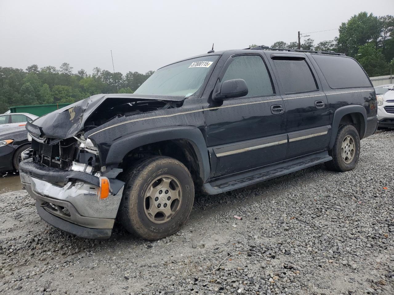 2005 Chevrolet Suburban LT, VIN 3GNFK16Z05G124893 — Front end