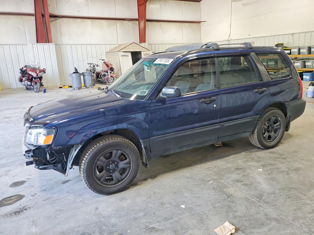 2005 Subaru Forester X, VIN JF1SG63655H745316 — Front end