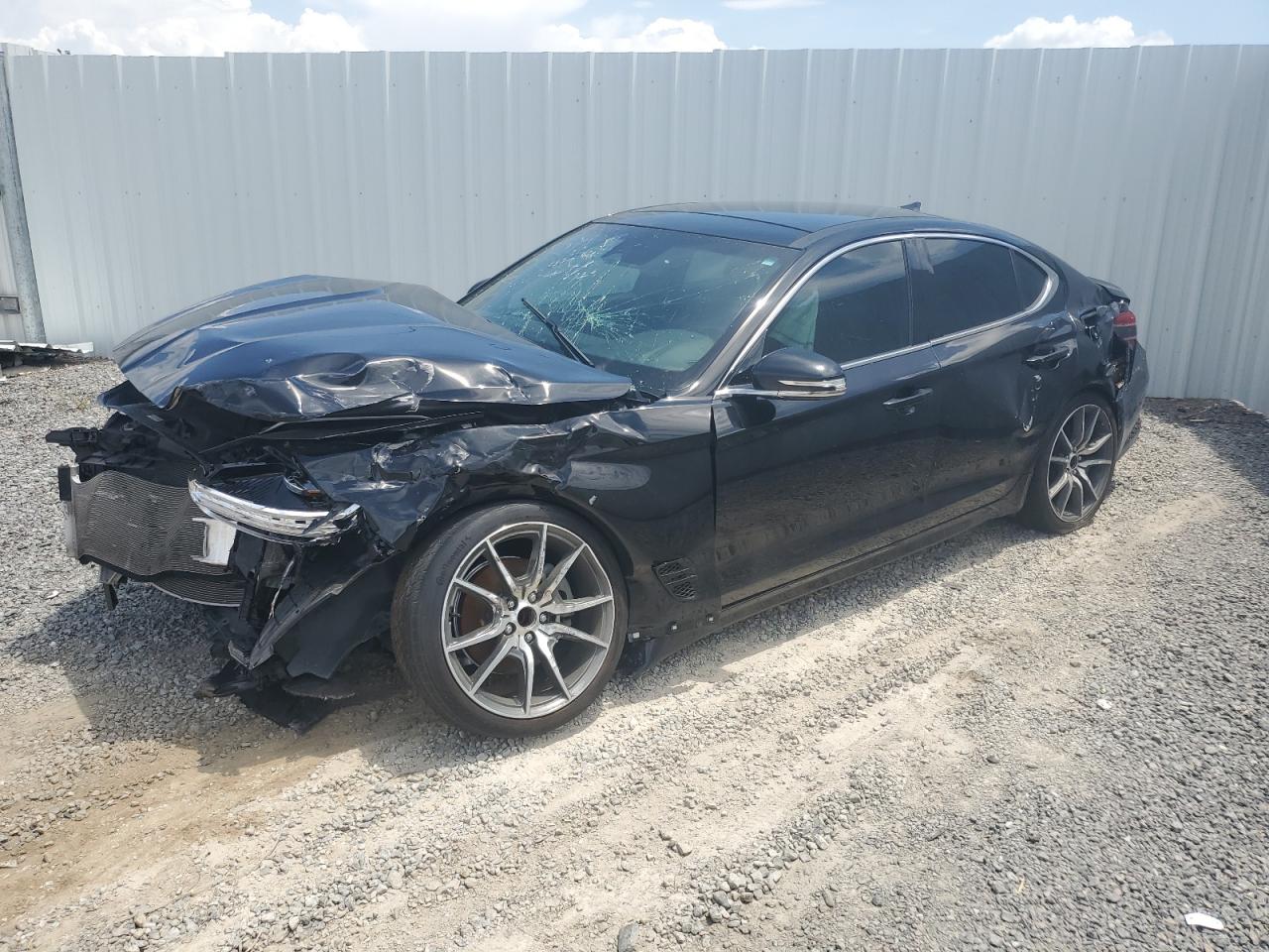 2022 Genesis G70 2.0T, VIN KMTG34TA3NU086066 — All over