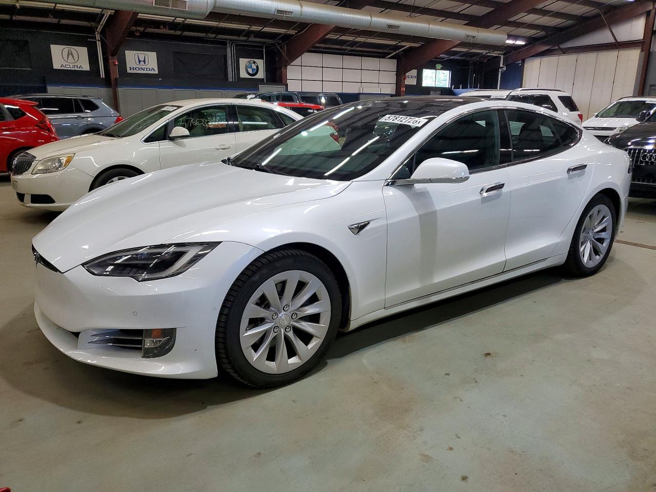 2018 Tesla Model S 75D, VIN 5YJSA1E25JF244333 — Minor dents and scratches