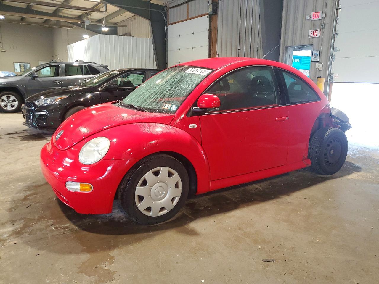 1999 Volkswagen Beetle, VIN 3VWBC21C8XM427354 — Зад