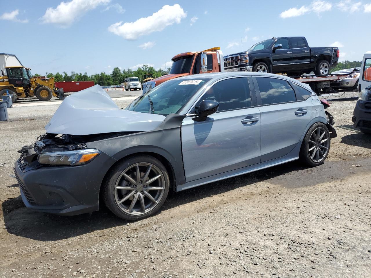 2024 Honda Civic Touring, VIN 2HGFE1F92RH314766 — Rear end