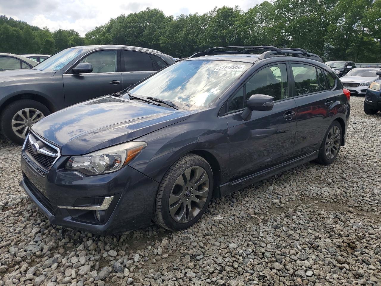 2015 Subaru Impreza Special Sports Premium, VIN JF1GPAY61F8237654 — Front end