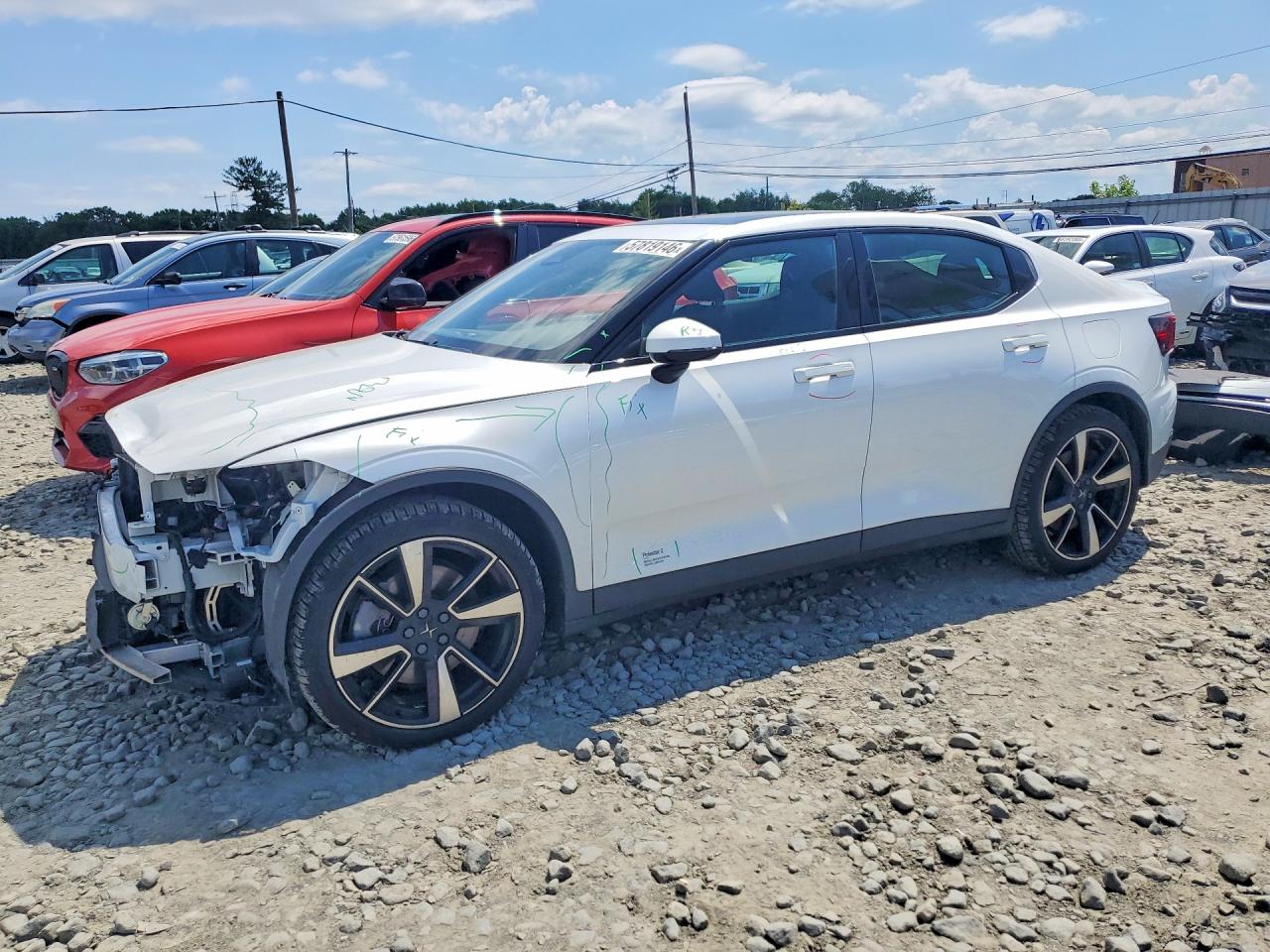 2021 Polestar 2 Launch Edition, VIN LPSED3KA7ML006215 — Front end