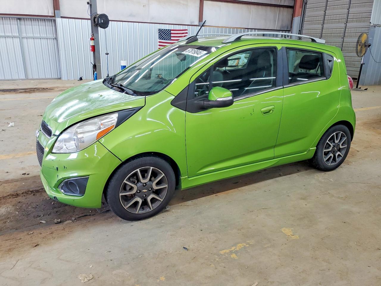 2015 Chevrolet Spark LT, VIN KL8CF6S99FC715255 — Prior damage history