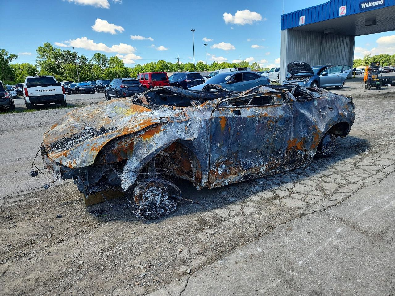 2019 Mazda CX-5 Touring, VIN JM3KFBCMXK0682364 — Burn