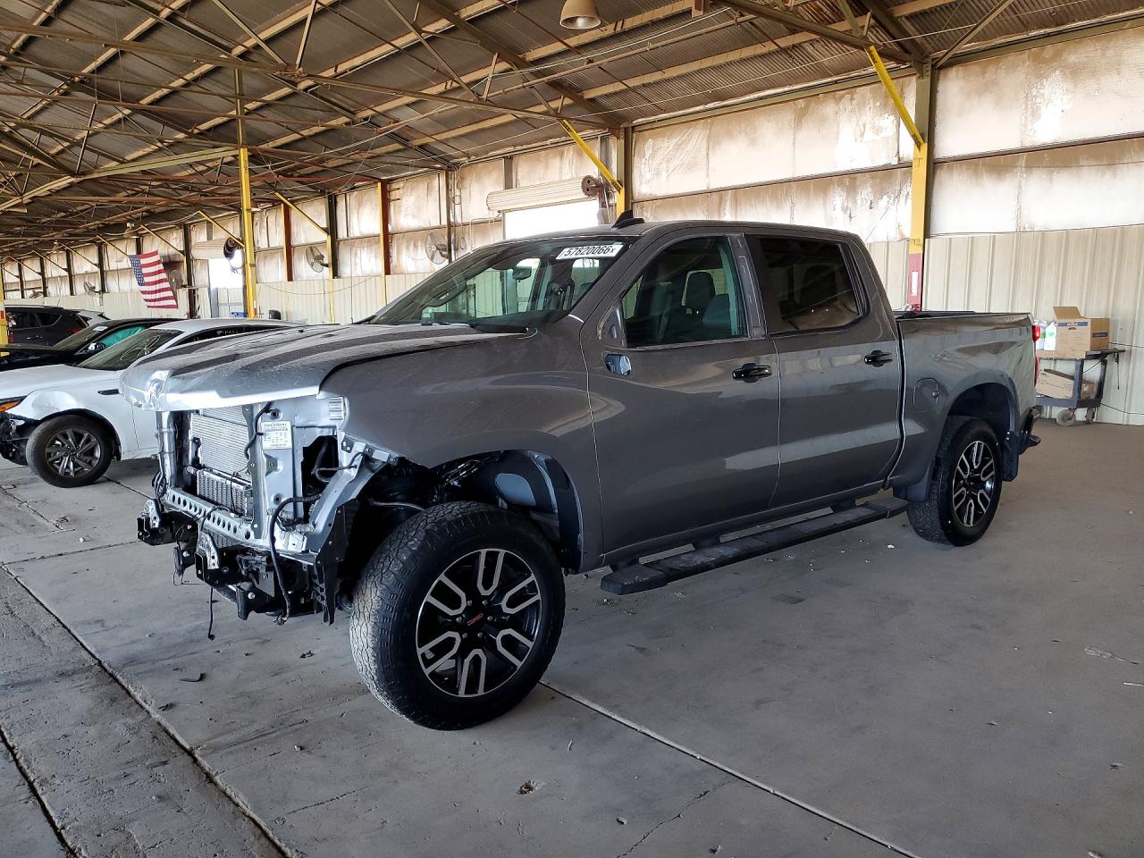 2025 Chevrolet Silverado 1500 LT Trail Boss, VIN 3GCUKFE89SG342297 — Front end