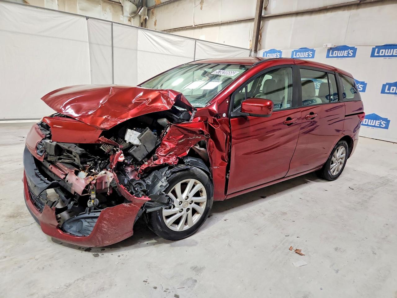 2012 Mazda 5 Sport, VIN JM1CW2BL3C0144046 — Front end