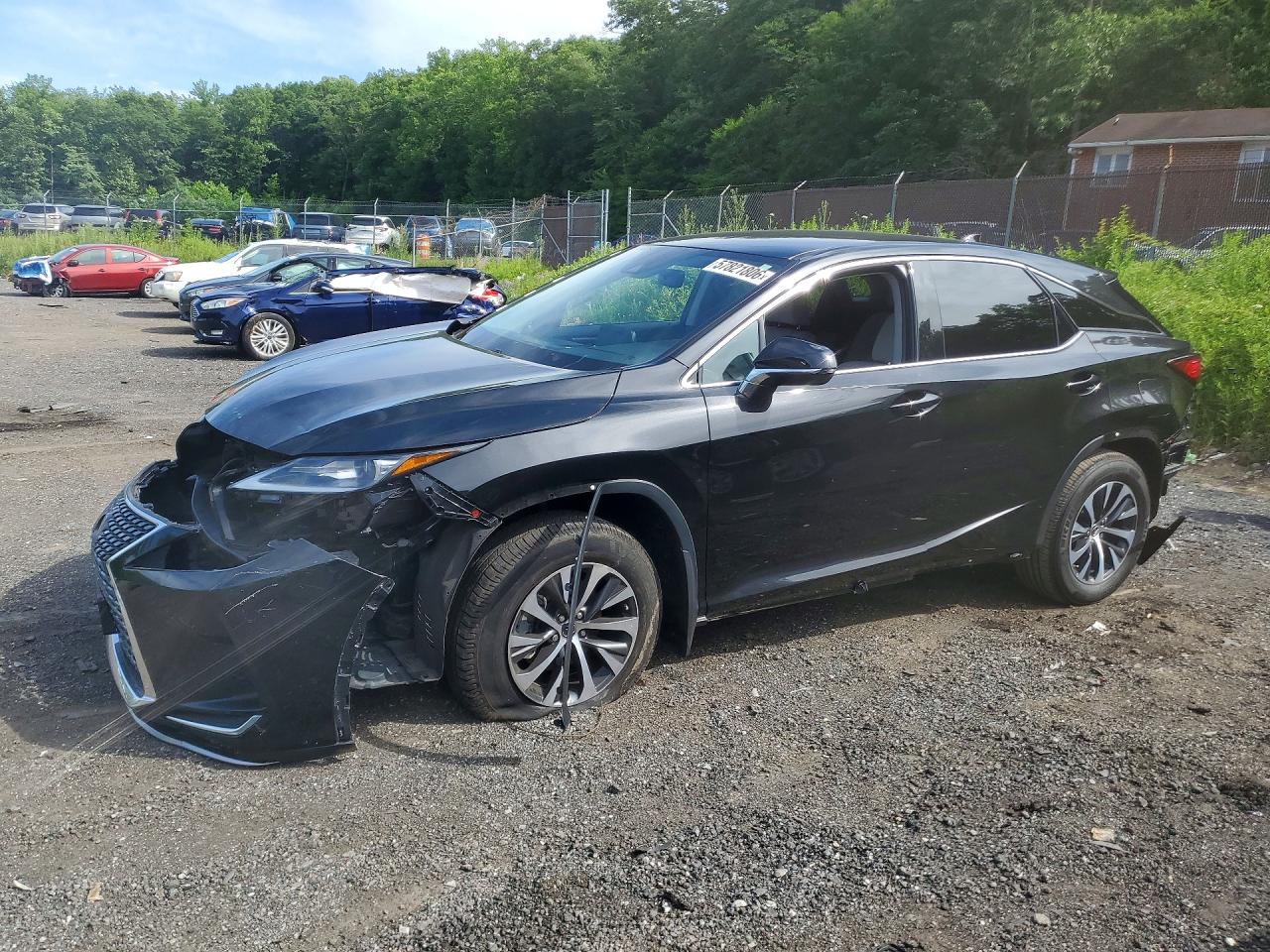 2021 Lexus RX 350, VIN 2T2AZMDAXMC307140 — Перед