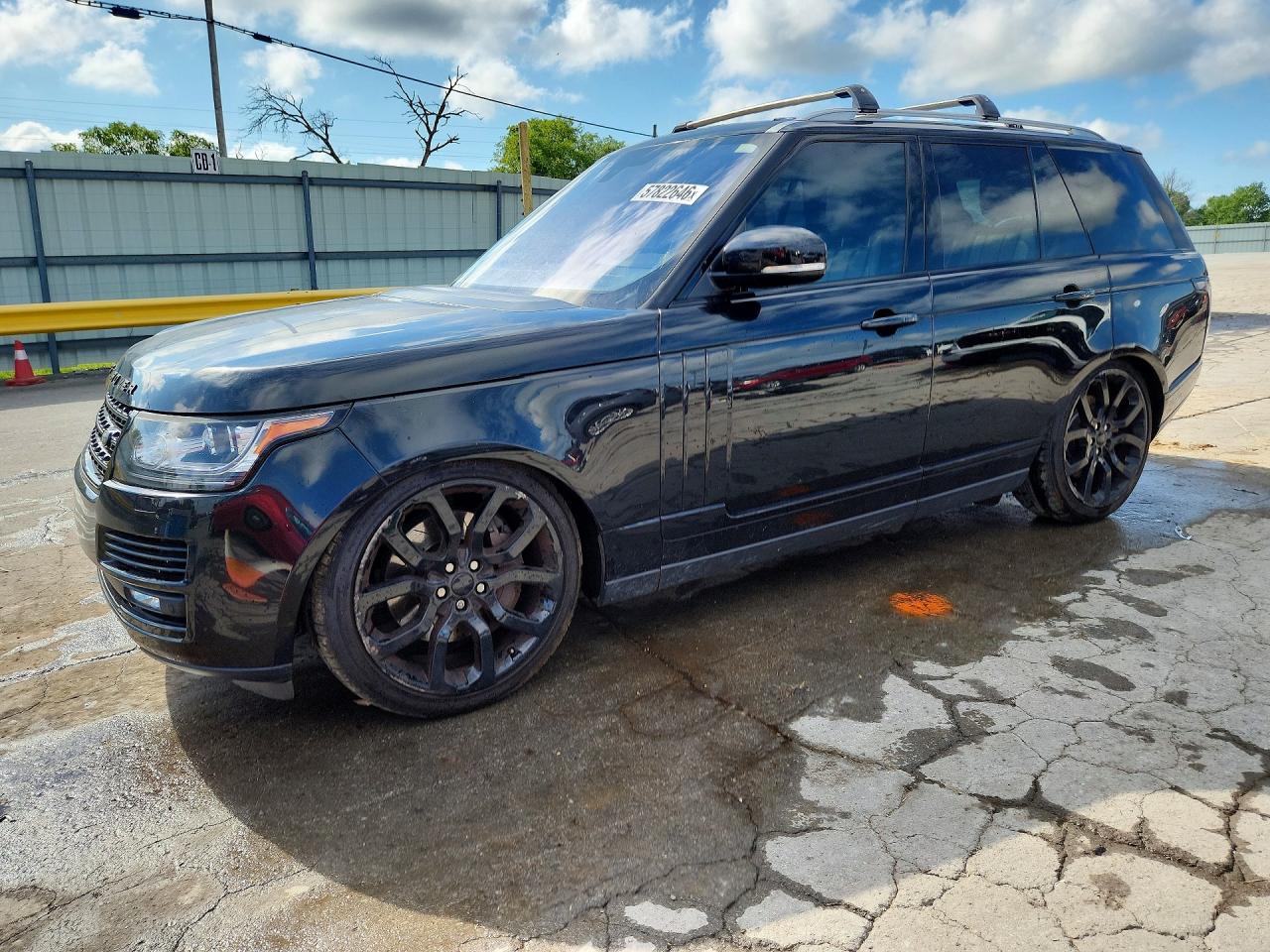 2016 Land Rover Range Rover Supercharged, VIN SALGS2EF3GA265963 — Front end