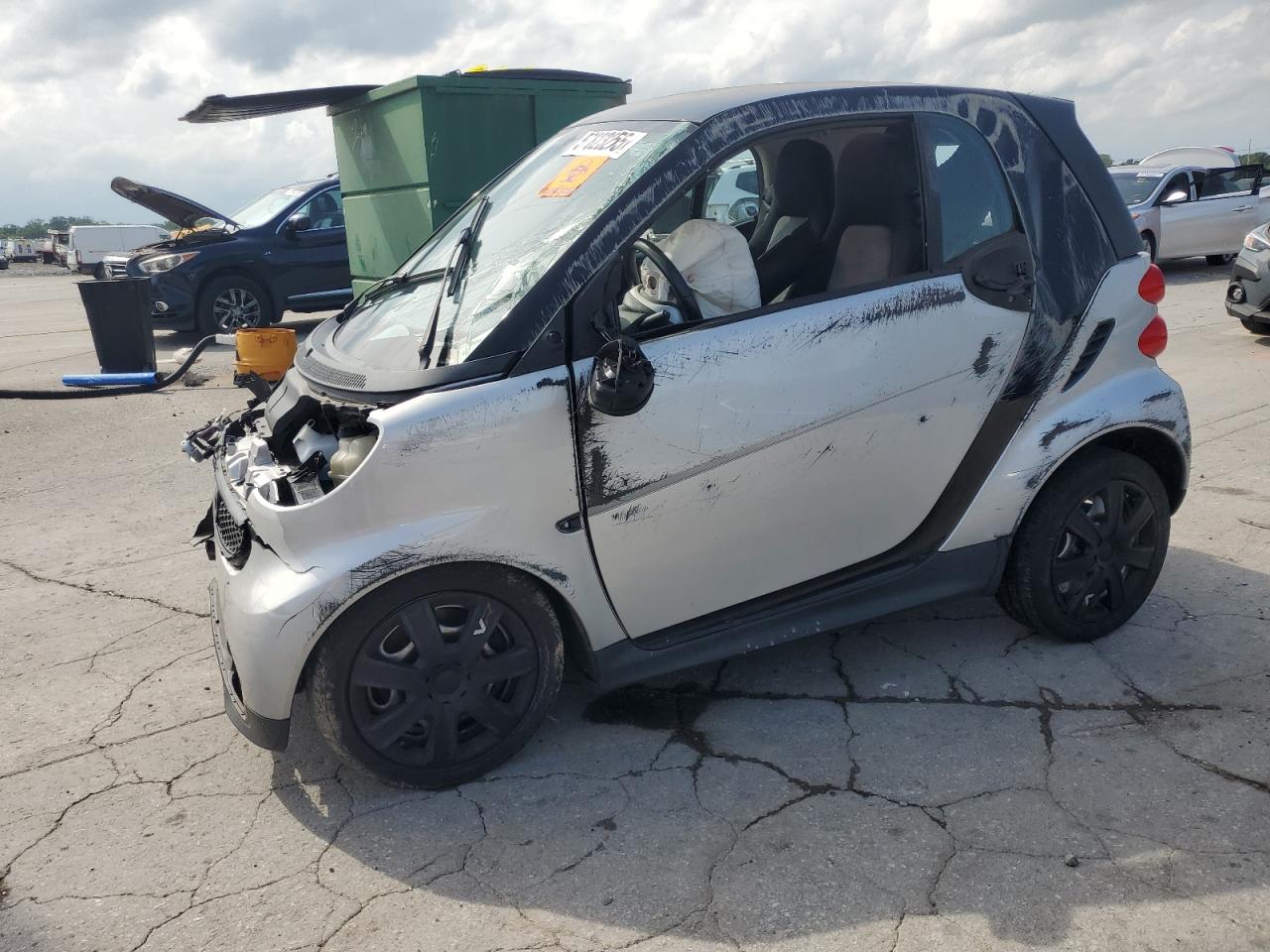 2015 Smart fortwo Passion, VIN WMEEJ3BA8FK811537 — По всему кузову