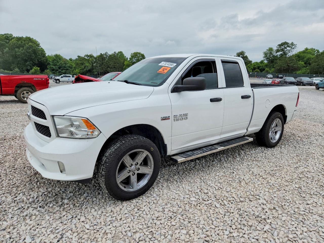 2016 Ram 1500 Express, VIN 1C6RR7FT0GS123388 — Interior fire