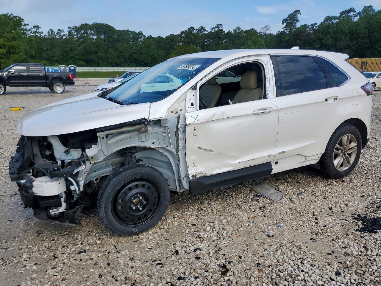 2017 Ford Edge SEL, VIN 2FMPK3J96HBC15539 — Front end