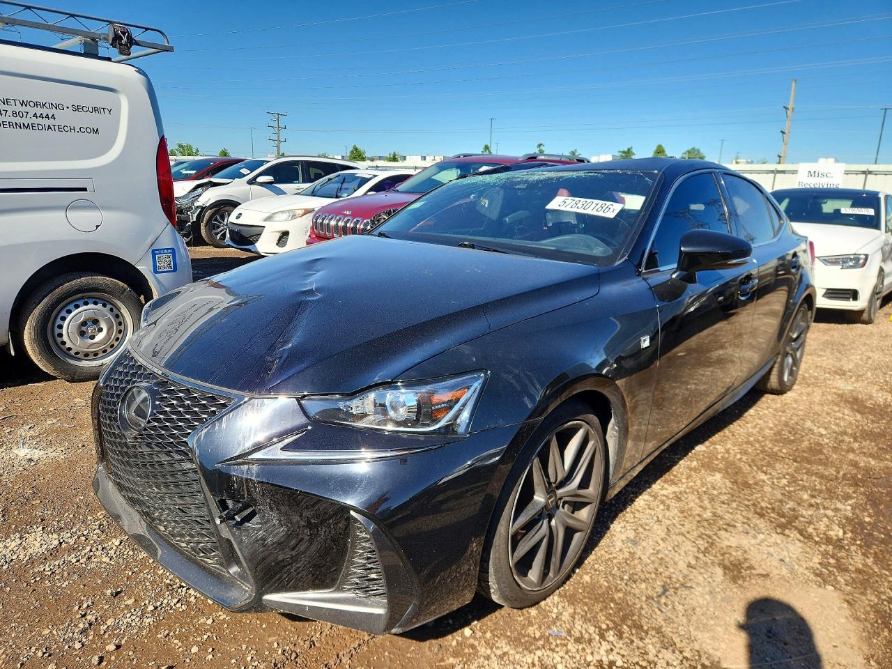 2019 Lexus IS 300 F Sport, VIN JTHC81D25K5036360 — Water / flood