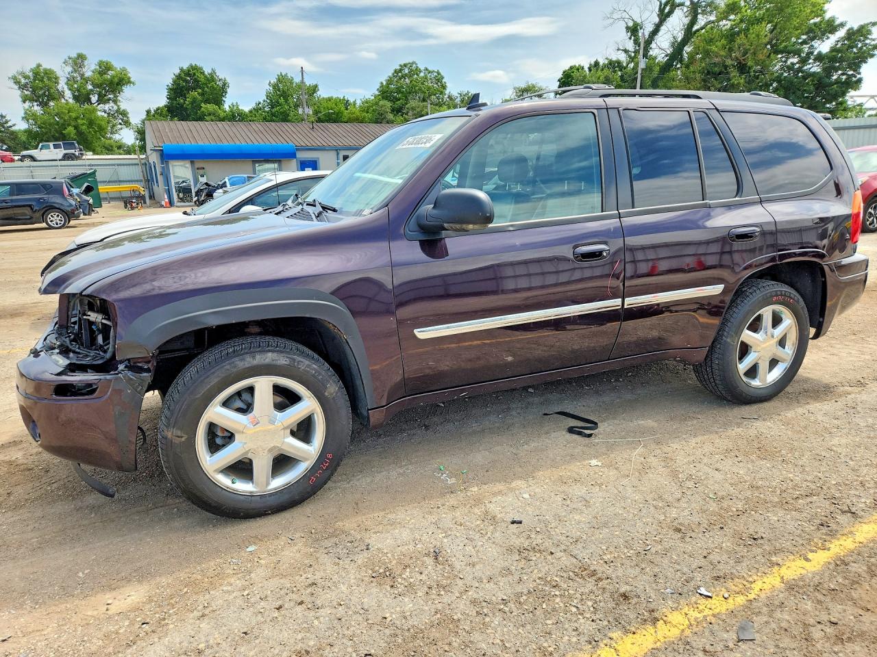 2008 GMC Envoy SLE2, VIN 1GKDT13S182258432 — Перед