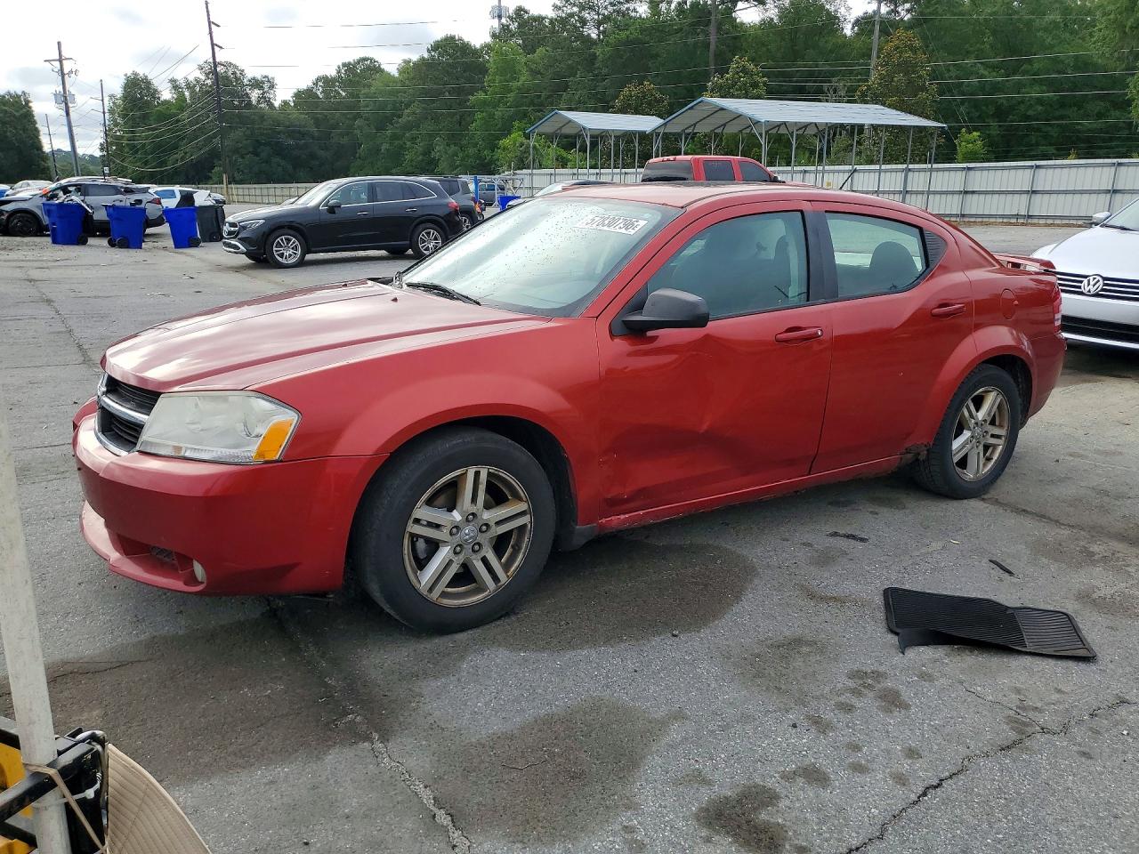 2009 Dodge Avenger SXT, VIN 1B3LC56B09N508979 — Бок