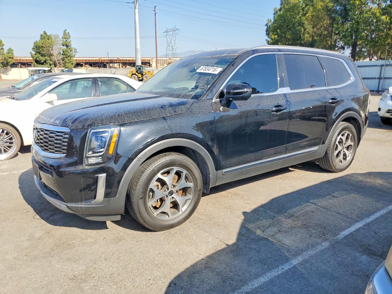 2021 Kia Telluride EX, VIN 5XYP34HC1MG165535 — Minor dents and scratches