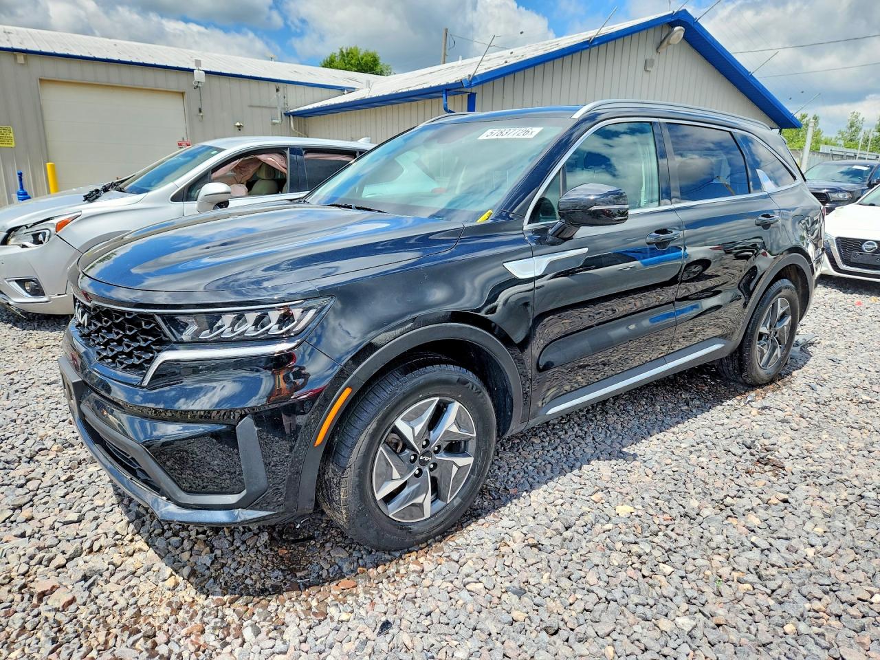 2022 Kia Sorento S, VIN KNDRGDLG4N5103211 — Rear end