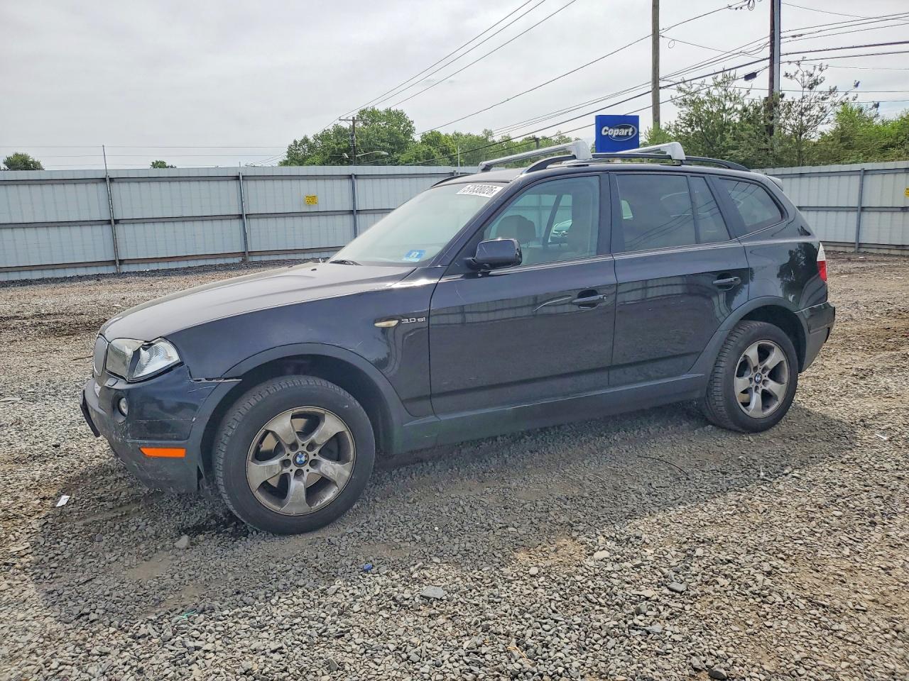 2008 BMW X3 3.0si, VIN WBXPC93468WJ14072 — Front end