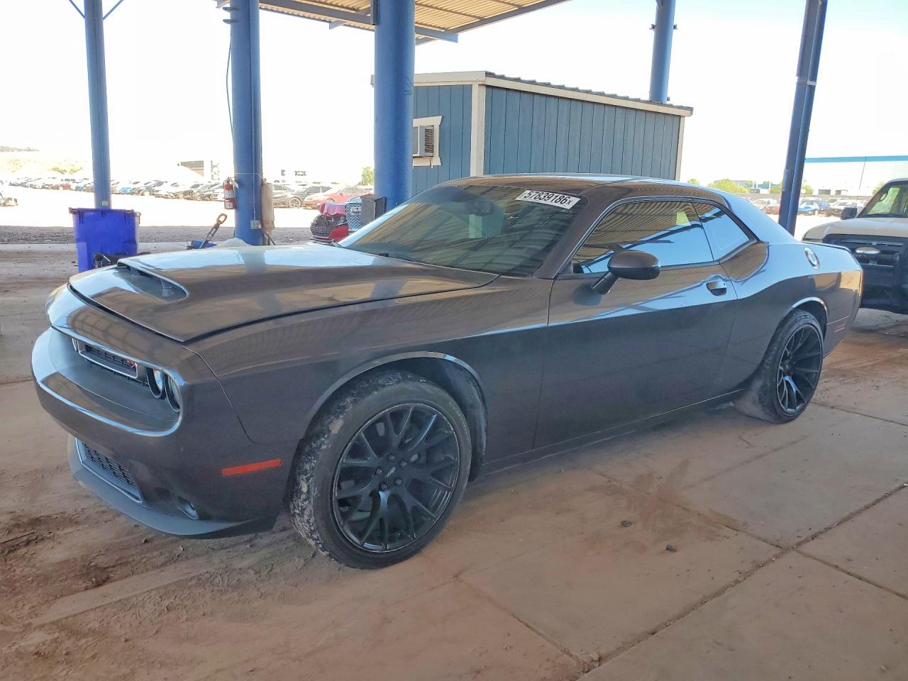2017 Dodge Challenger R/T, VIN 2C3CDZBT5HH513947 — Undercarriage