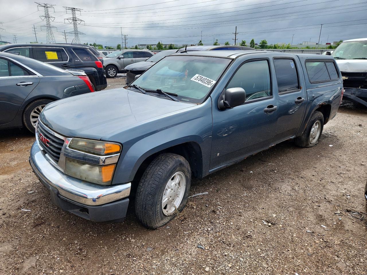 2006 GMC Canyon SLE2, VIN 1GTCS136168329586 — Rear end