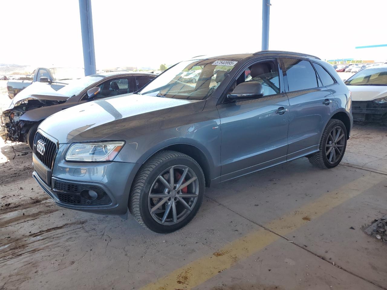 2016 Audi Q5 Prestige, VIN WA1W7AFP0GA104583 — Фото с аукциона