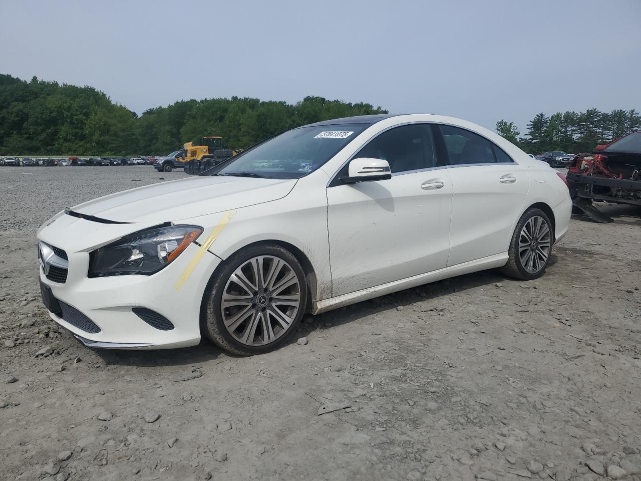 2018 Mercedes-Benz CLA 250, VIN WDDSJ4GB4JN582764 — Side