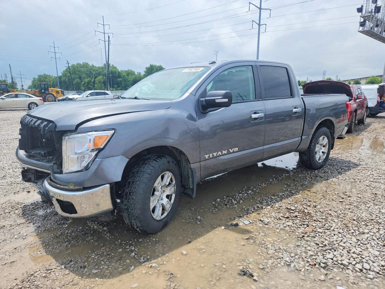 2019 Nissan Titan SV, VIN 1N6AA1EJ6KN510493 — Front end