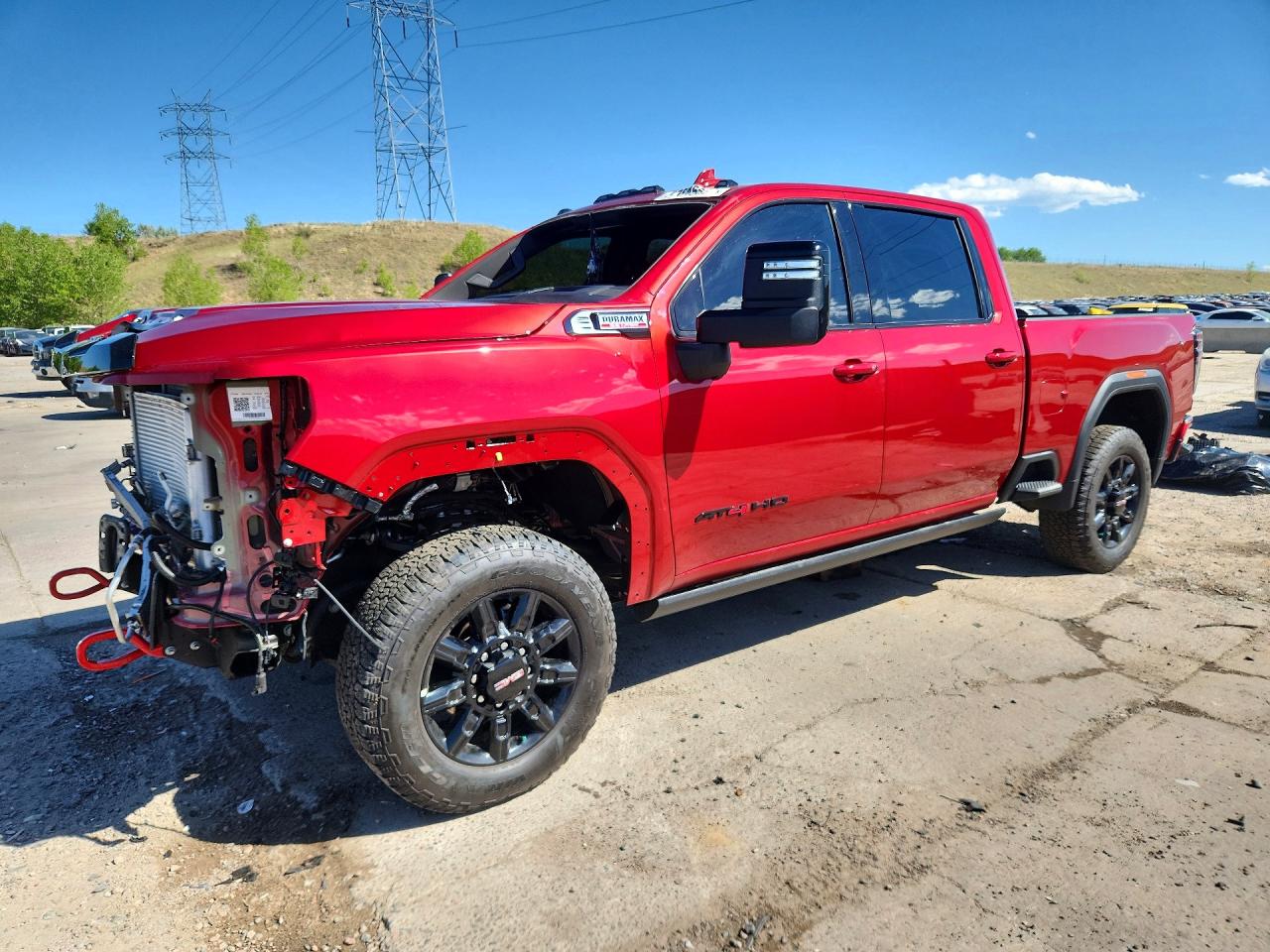 2026 GMC Sierra 2500HD AT4, VIN 1GT4UPEY7TF254819 — Front end