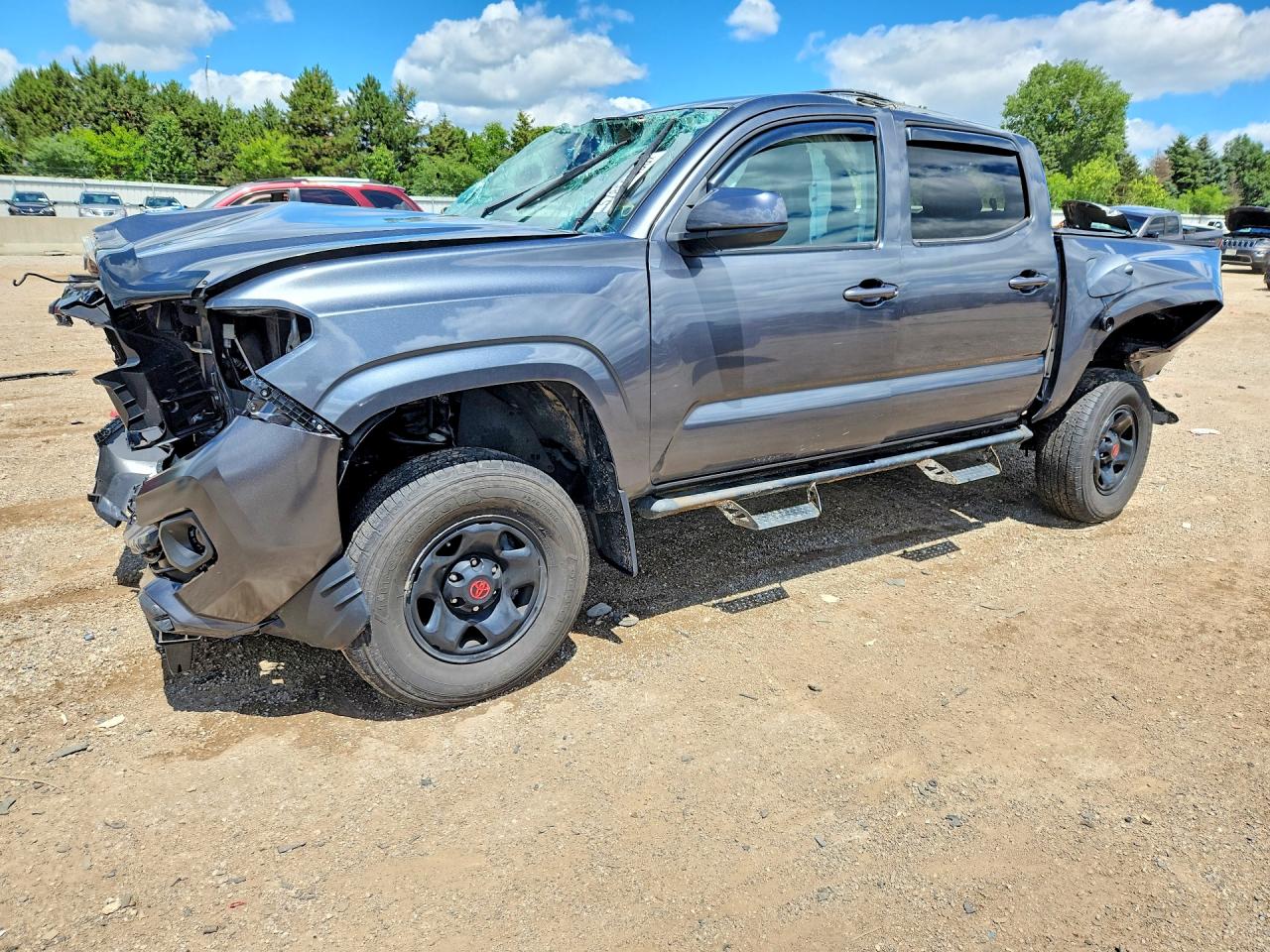 2023 Toyota Tacoma TRD Off Road, VIN 3TMCZ5AN7PM550538 — Rollover