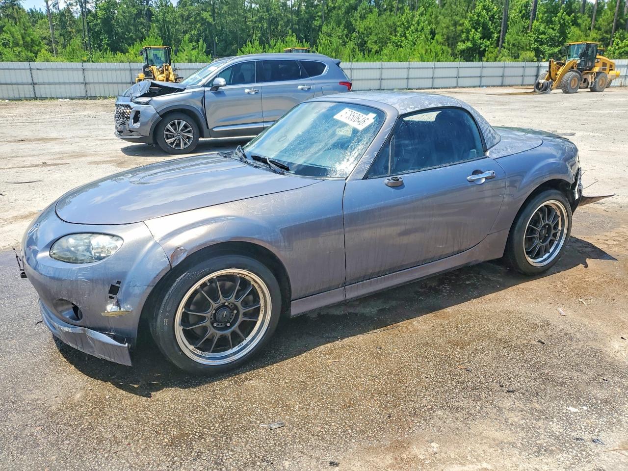 2008 Mazda MX-5 Miata Sport, VIN JM1NC26F580152291 — Rear end