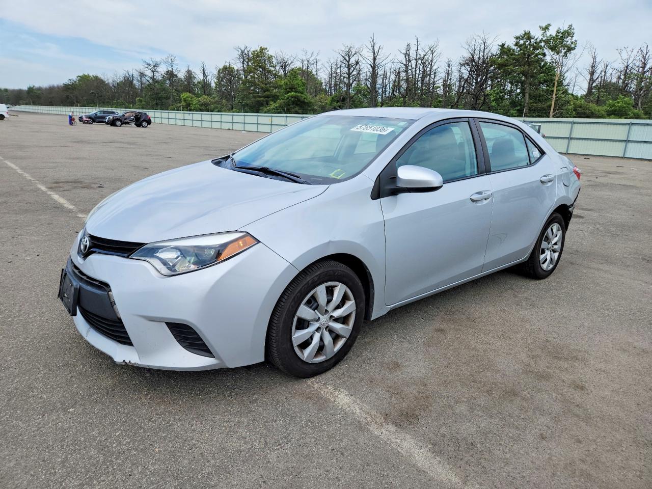 2014 Toyota Corolla L, VIN 2T1BURHE5EC099610 — Rear end