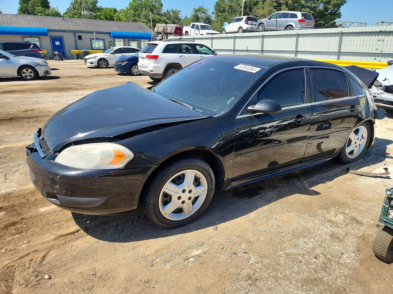 2012 Chevrolet Impala Police Police, VIN 2G1WD5E30C1183464 — Rear end