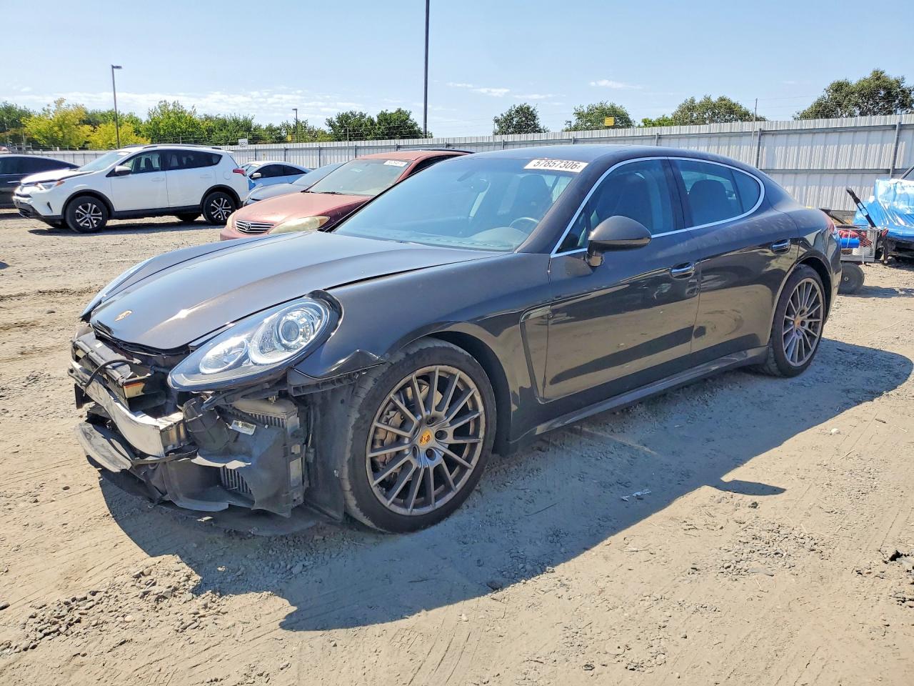 2015 Porsche Panamera 4S, VIN WP0AB2A70FL051351 — Front end