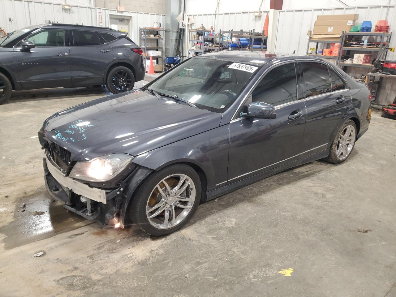2013 Mercedes-Benz C 300 Sport, VIN WDDGF8AB1DR259700 — Auction photo