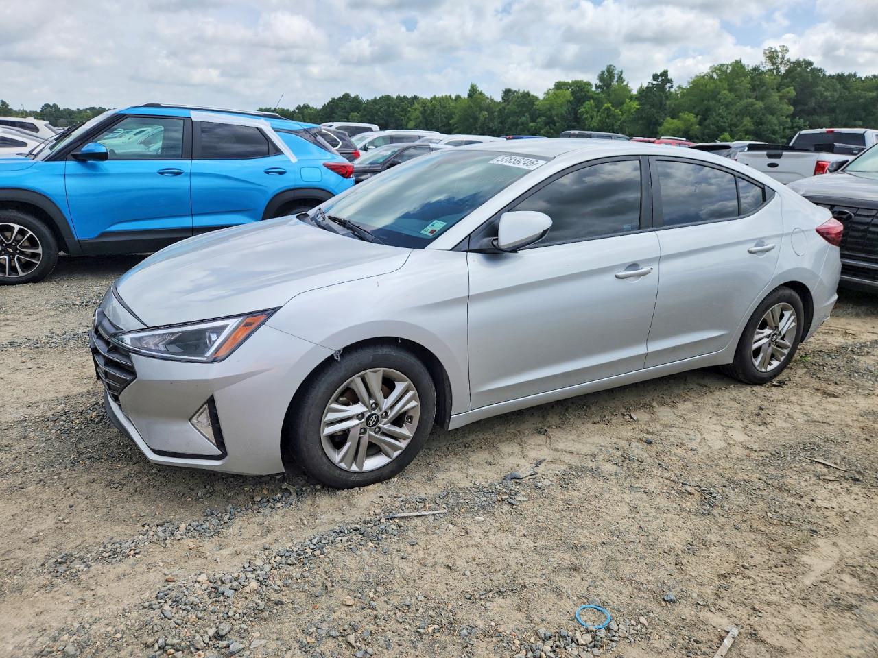 2019 Hyundai Elantra SEL, VIN KMHD84LF0KU738907 — Water / flood