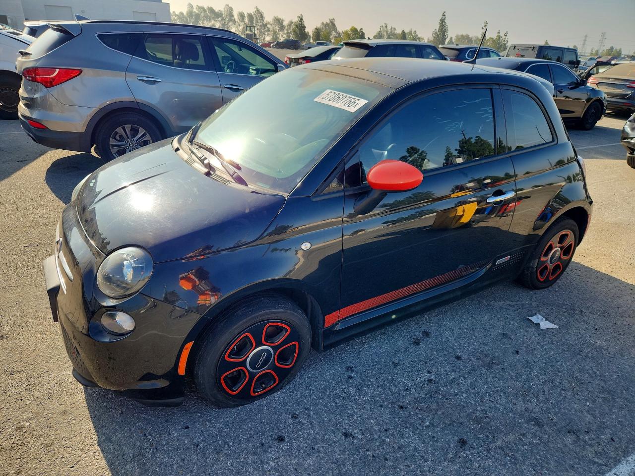2016 FIAT 500e, VIN 3C3CFFGE9GT173758 — Механическое